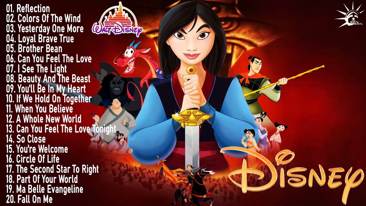 Disney Princess Songs 월트 디즈니 노래 컬렉션 2021 The Best Animated Classic