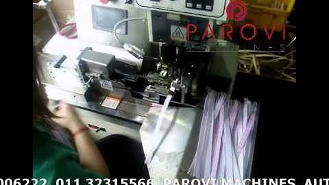 AUTOMATIC RIBBON WIRE CRIMPING MACHINE