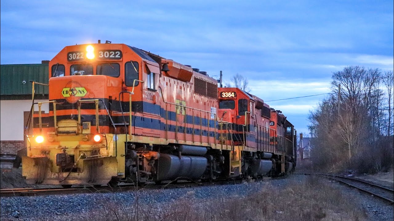 Chasing CBNS 306 To New Glasgow Along the Hopewell Subdivision!