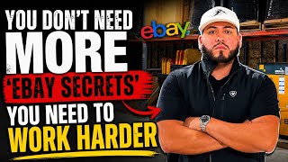 Resellers HATE Hearing This About Ebay Success
