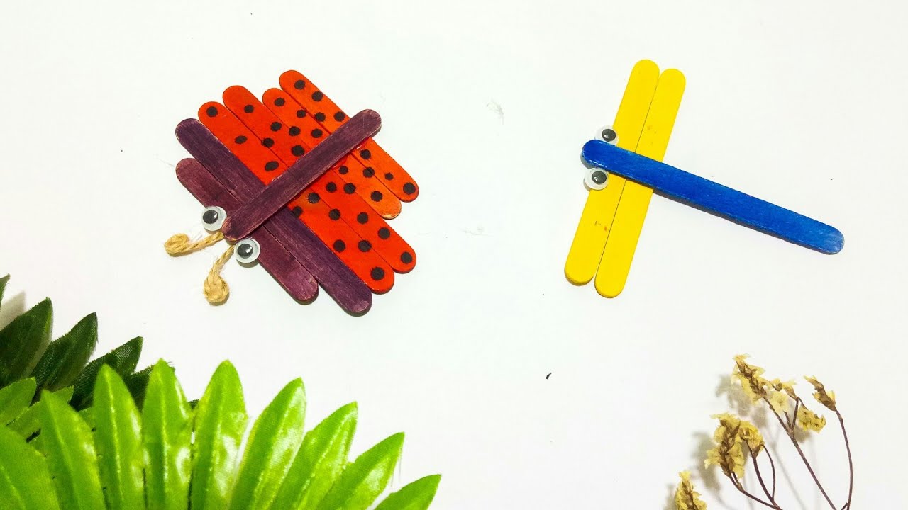 Como hacer Manualidades (animal) con palitos de helado FACILES | DIY Manualidades #206