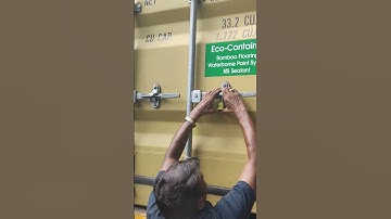 sealing shipping container, Factory stuffing export container #container #shipping #export #import