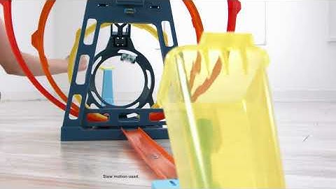 Hot Wheels Track Builder Triple Loop Stunt Loops
