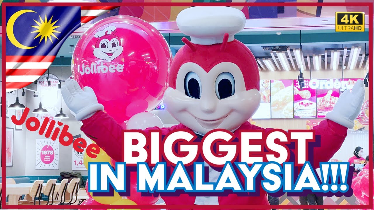 VLOG 34: The Biggest Jollibee Outlet In Malaysia Is Now Open