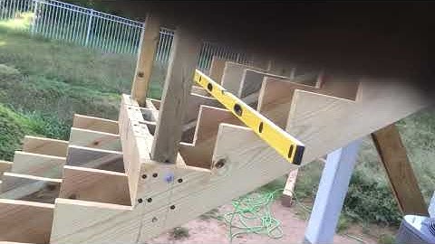 Building an over engineered deck part two