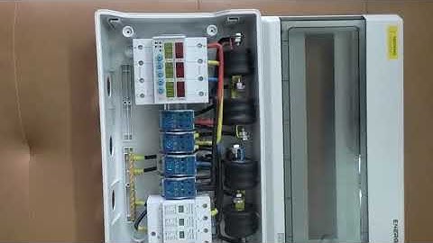 Tủ Cắt Lọc Sét Lan Truyền 3Pha – 380V – 63A – Tủ Chống Sét Lan Truyền 3 Pha 4 Cực 63A + Rơ Le Bảo Vệ