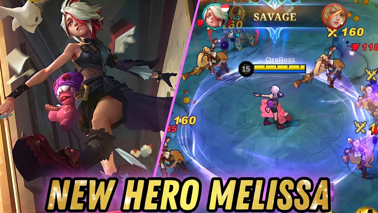 Melissa Mobile Legends , New Hero Melissa Gameplay - Mobile Legends Bang  Bang - BiliBili