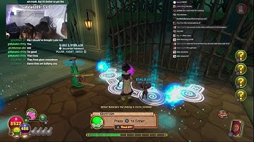 🔴LIVE- Questing Storm Wizard 101 Khrysalis Episode 34!!