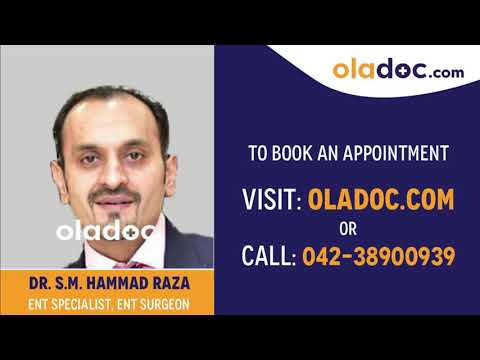 Book Appointment With Dr S.M. Hammad Raza Best ENT Specialist/ENT Surgeon In Karachi thumbnail image