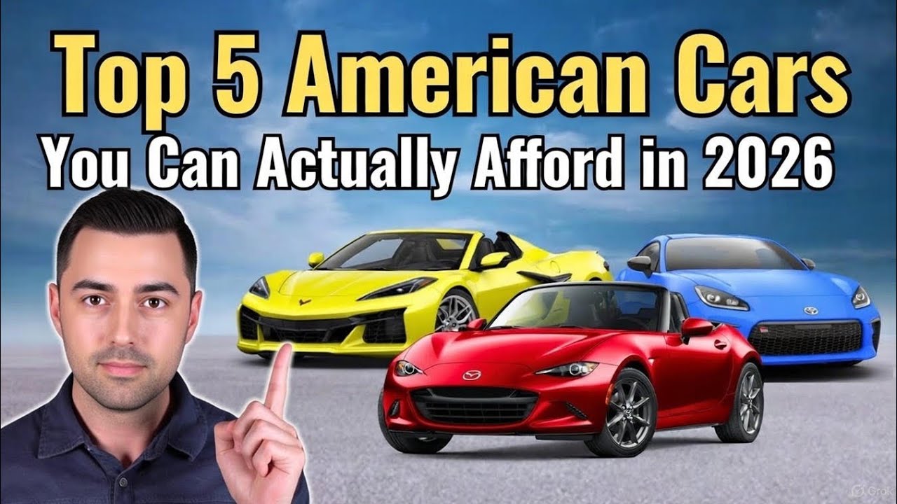 Top 5 American Cars You Can Actually Afford in 2026 - YouTube