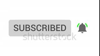 stock footage mouse clicking a subscribe button and bell notification with a white background
