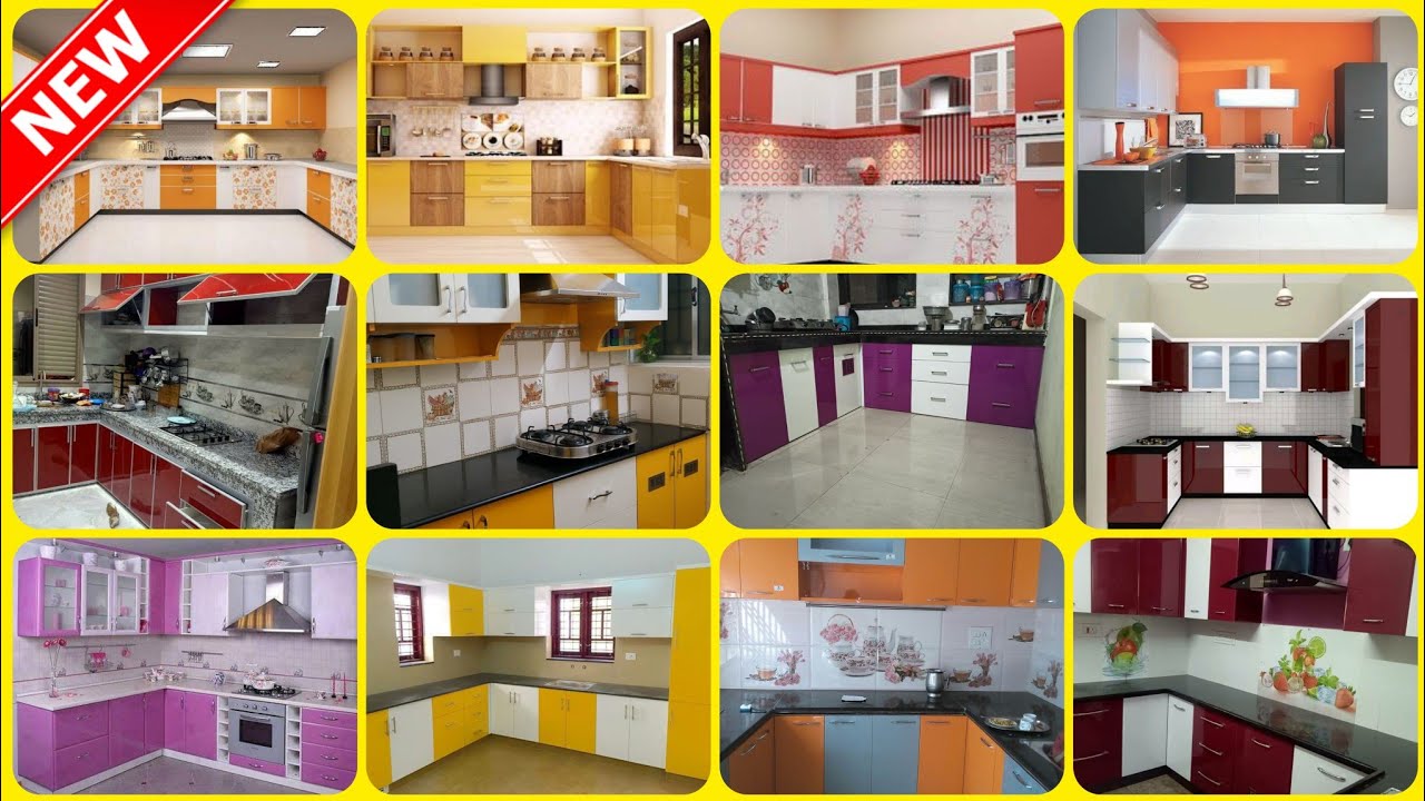 latest kitchen design ideas | Asian paints colour combination for ...