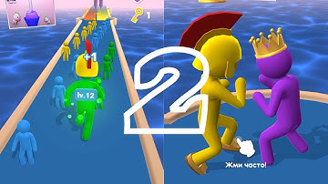 Giant Rush! All levels 11-20 New Update Gameplay Android Walkthrough Player 1. Best game