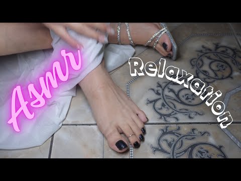 Sensory Journey: ASMR Foot Massage and Relaxation