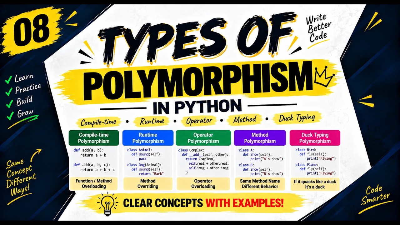 Python OOPs Complete Series | Object-Oriented Programming in Python