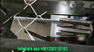 Full automatic 3000mm width chain link fence machine----Anping Hengtai.