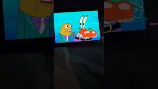 reaction to top 10 reasons Mr. krabs should be arrested @WatchMojo