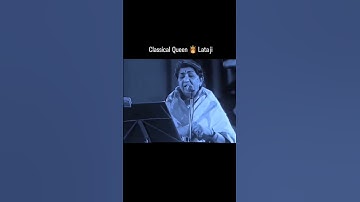Thumbnail of #old is gold ✨// #trending#old saiyaara #song //#classical queen #lata mangeshkar ji 🙏