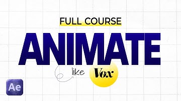 How To Animate Like Vox (After Effects - Full Course)