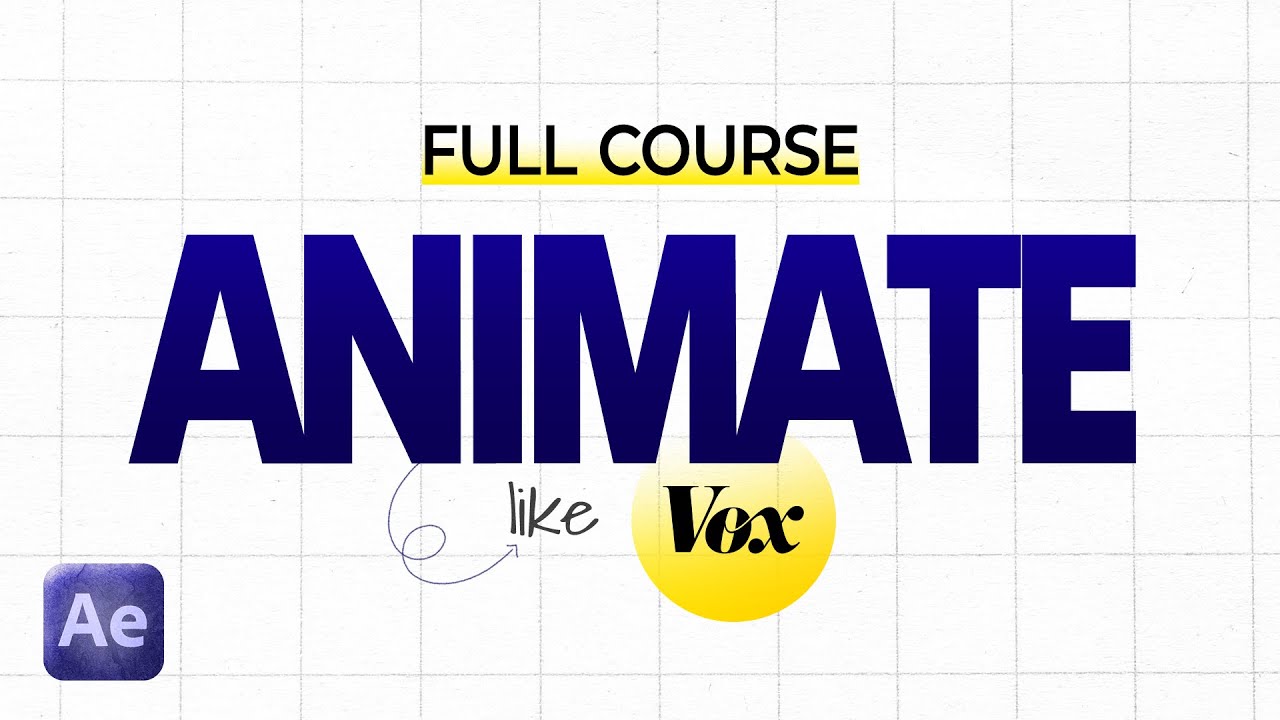 How To Animate Like Vox (After Effects - Full Course)
