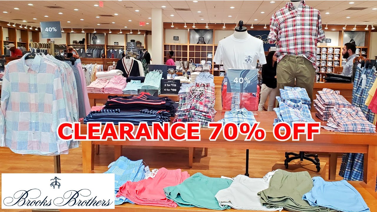 BROOKS BROTHERS PREMIUM OUTLET!! SUMMER SALE!! 🔥🤩 - YouTube