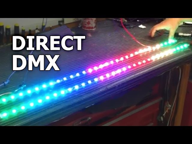 udføre bremse lækage DMX RGB LED Strip SIRS-E Direct DMX Plug and Play High Quality - YouTube