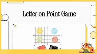 Letter on Point: Transform Coordinate Graphing into a STRATEGY Game! (Low Prep Math Center) screenshot 1