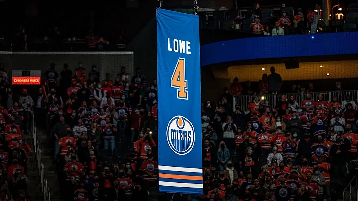 Kevin Lowe Banner Raising