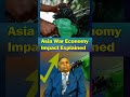 Asia War Economy Impact Explained | Money Mantan TV #shorts #ytshorts #moneymantantv #ytviral