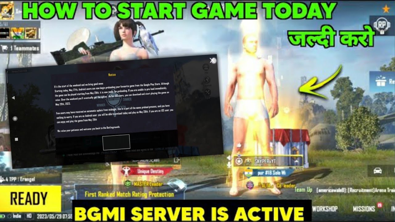 BGMI NOTICE PROBLEM SOLUTION |BGMI NOT OPENING TODAY | BGMI ...
