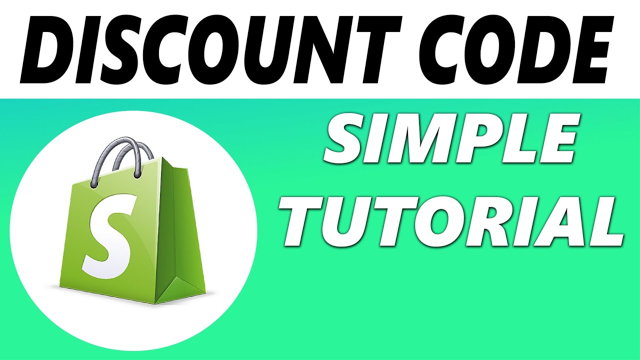 How to Create Discount Code In Shopify (Quick & Easy) YouTube