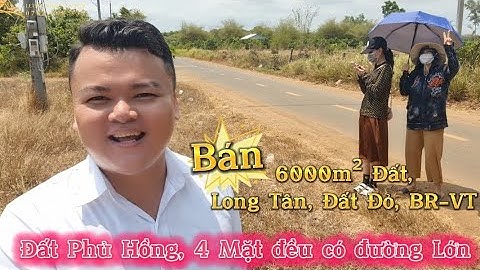 Bán Đất Bà Rịa | Bán 6000m²  đất ở Long Tân, Đất Đỏ, Bà Rịa Vũng Tàu 《Giá 12 tỷ》