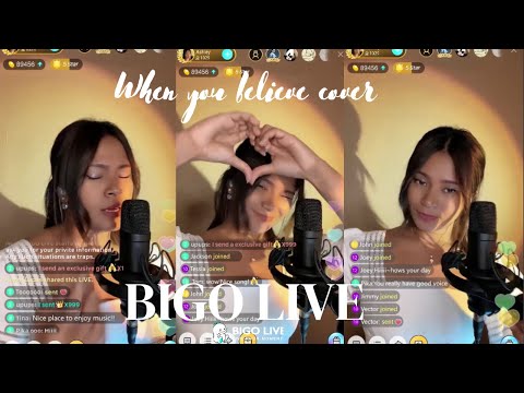 BIGO LIVE music live house - When you believe cover