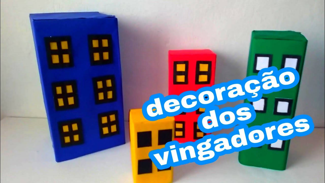 Festa vingadores faça você mesmo / #diy