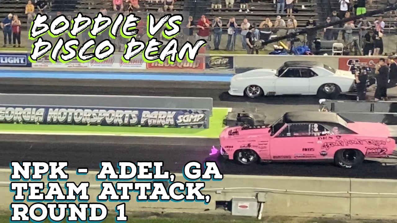 Street Outlaws 2021 No Prep Kings Adel, GA Team Attack Rd. 1, Boddie vs Disco Dean YouTube