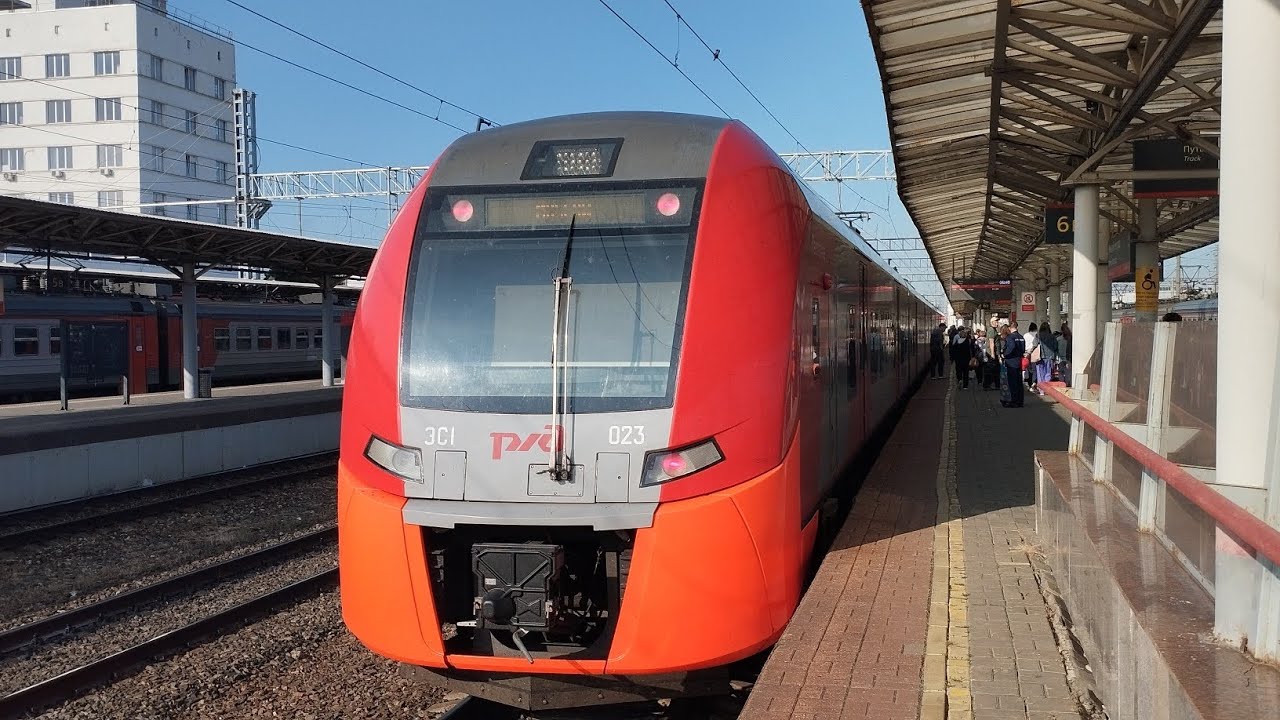 ПОЕЗДКА НА ЭС1-023 ПО МАРШРУТУ НИЖНИЙ НОВГОРОД-МОСКОВСКИЙ - ВЛАДИМИР