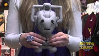 Doctor Who Talking Cyberman Plush Unboxing