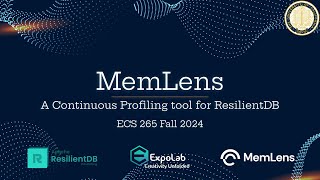 MemLens :  A Continuous Profiling tool for ResilientDB ( Demo )