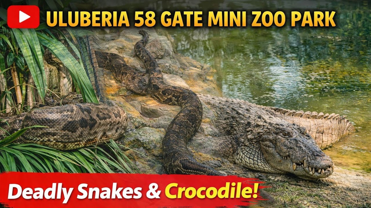 Zoooo Park 58 Gate 😍🌿 | Best Hangout Place in Uluberia | #viral #zoo #vlog 