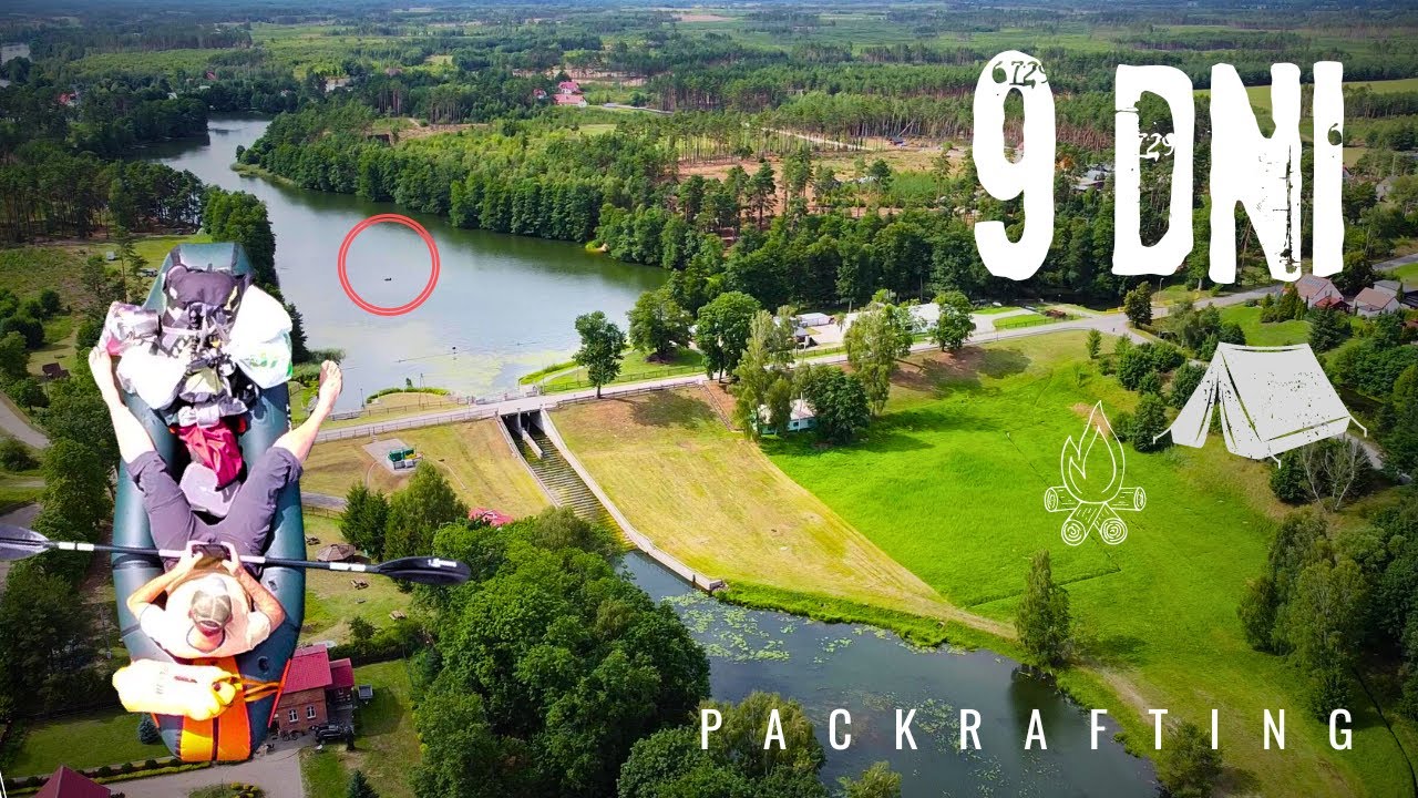 9 dni - samotna wyprawa rzekami Zbrzyca i Brda - Część 2 | Packrafting | Itiwit PR500