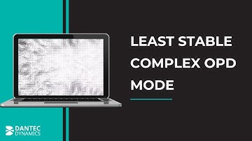 Modal analysis in a micromixer - Least stable Complex OPD mode