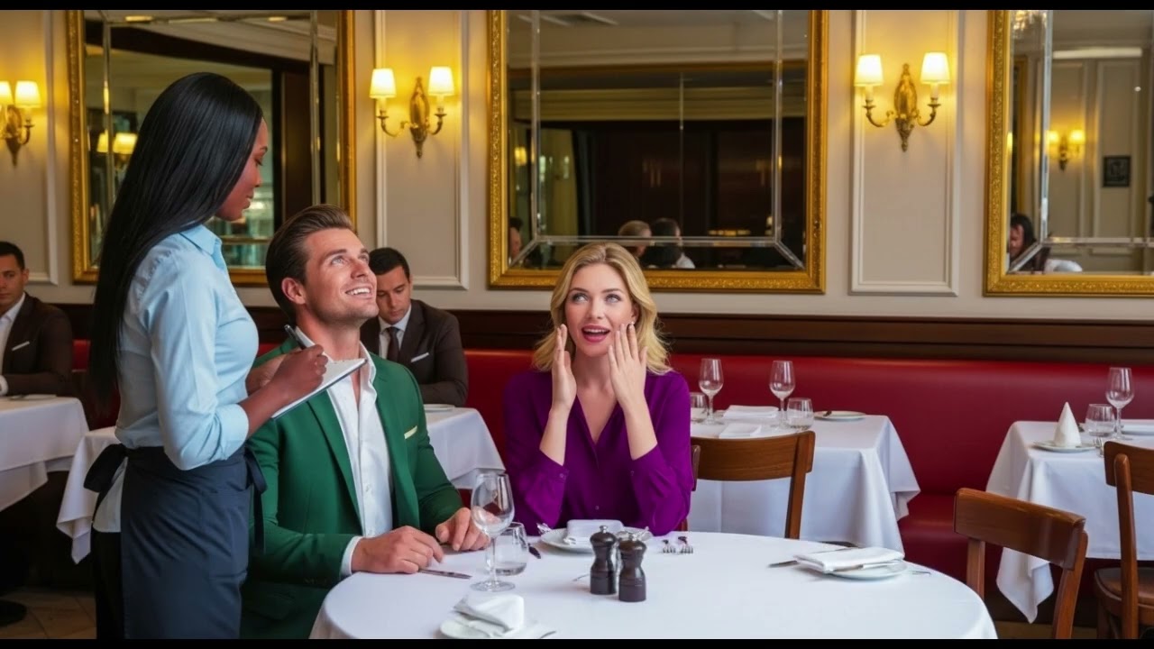 Billionaire Orders in a Foreign Language to Humiliate Black Waitress — He Never Expected This Reply