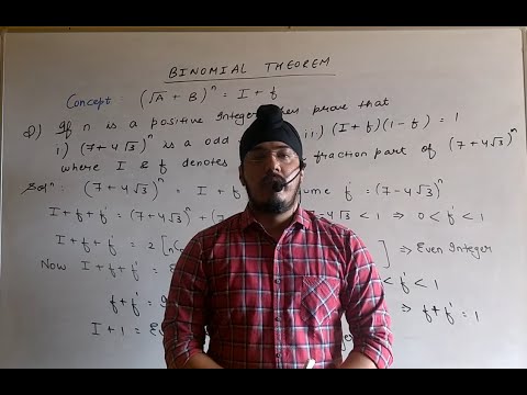 Binomial Theorem (I+F)