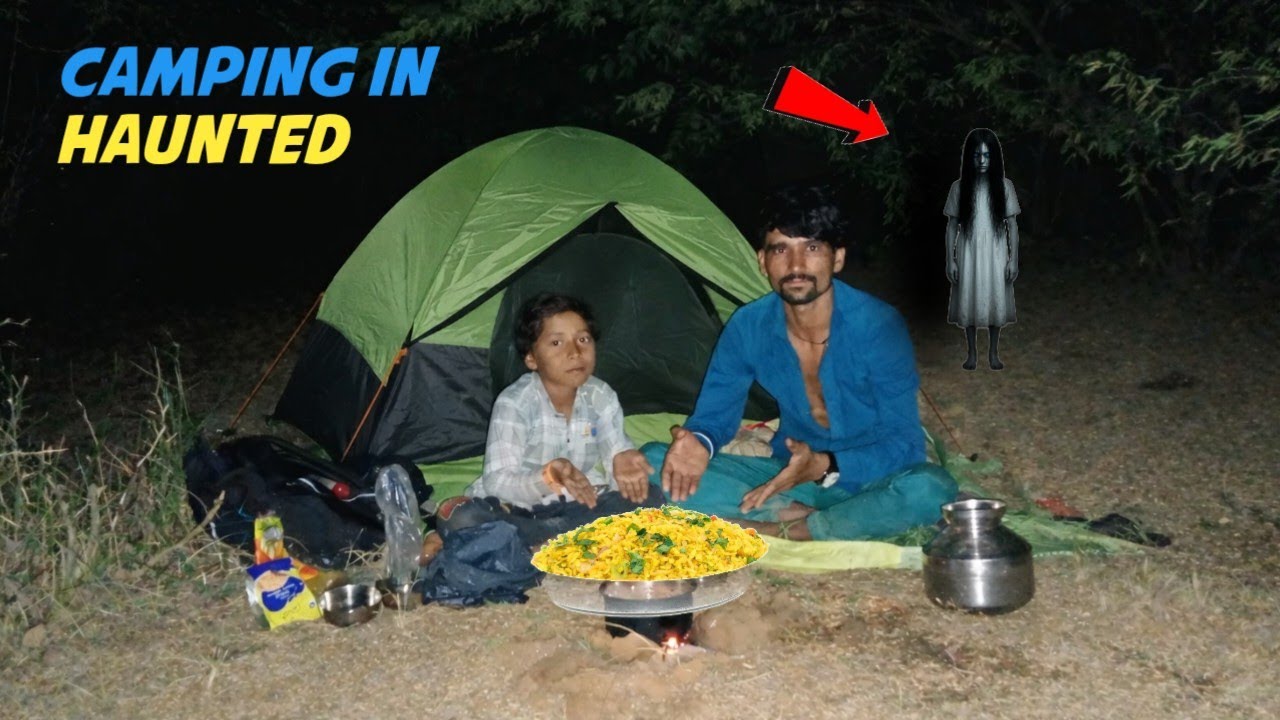 night camping in dangerous forest jungle survival Haunted Jungle adventure || डेंजर जंगल में फस गई 🥵