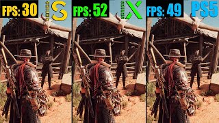 Evil West | Xbox Series S vs. Series X vs. PlayStation 5
