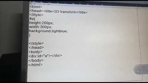 2D transformation | translate() | scale() | skew() | rotate() | CSS