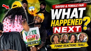 DAVIDO LEAVES FANS IN SHOCK!FUNNY REACTIONS TRAIL HIS UNEXPECTED MOMENT WITH A FEMALE FAN