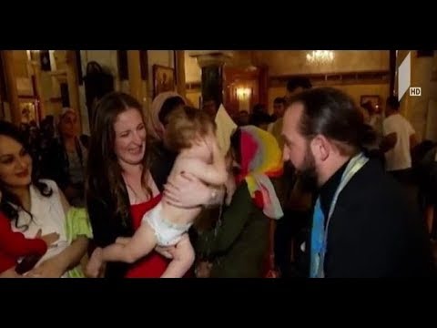 სამების ტაძარში მე-60 საყოველთაო ნათლობა გაიმართა