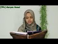 Juz 30 surah annaba  78 by maryam masud