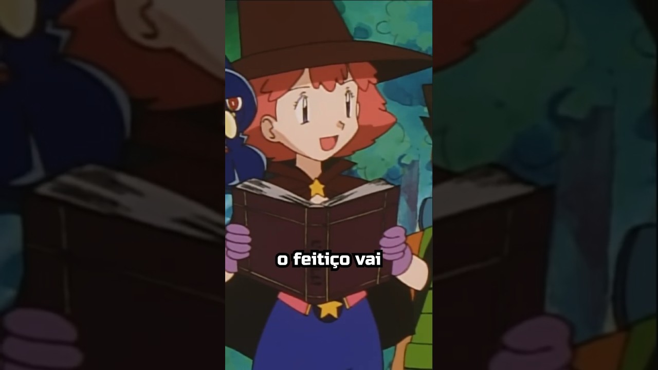 A feiticeira, do anime de Pokémon #pokemon